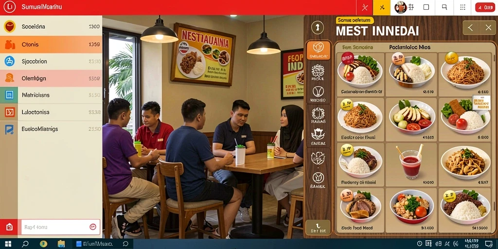 Tampilan grafis yang memukau dan berwarna.
