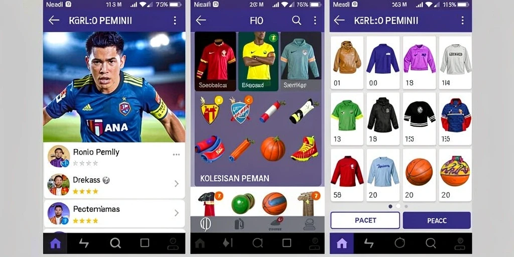 Tampilan antarmuka yang intuitif dan menarik.