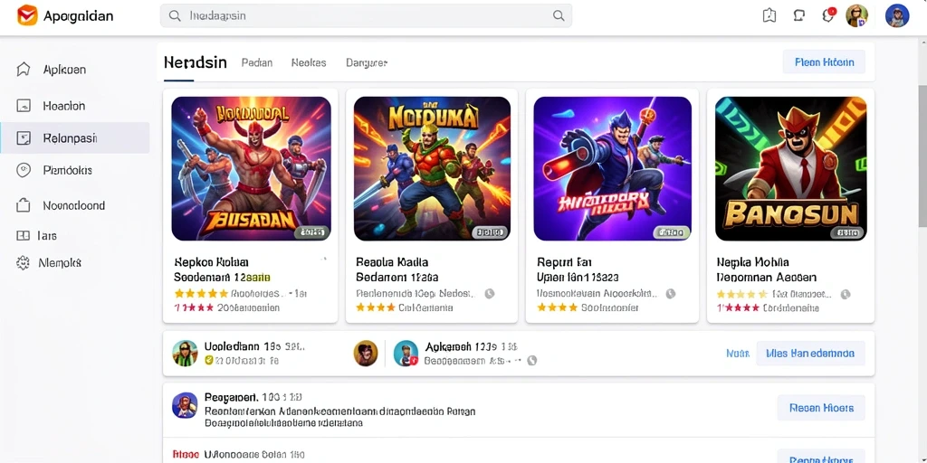 Tampilan antarmuka yang ramah pengguna.