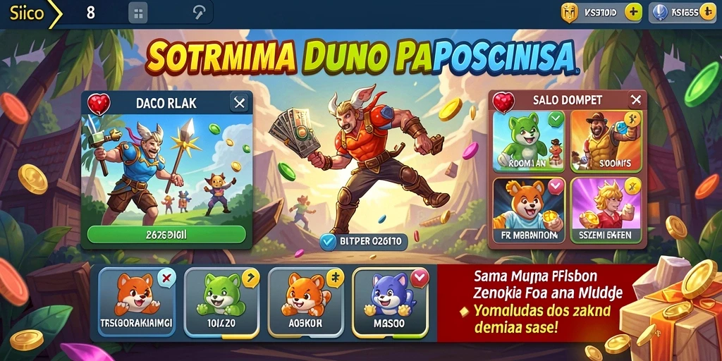 Tampilan grafis yang memukau dan penuh warna.