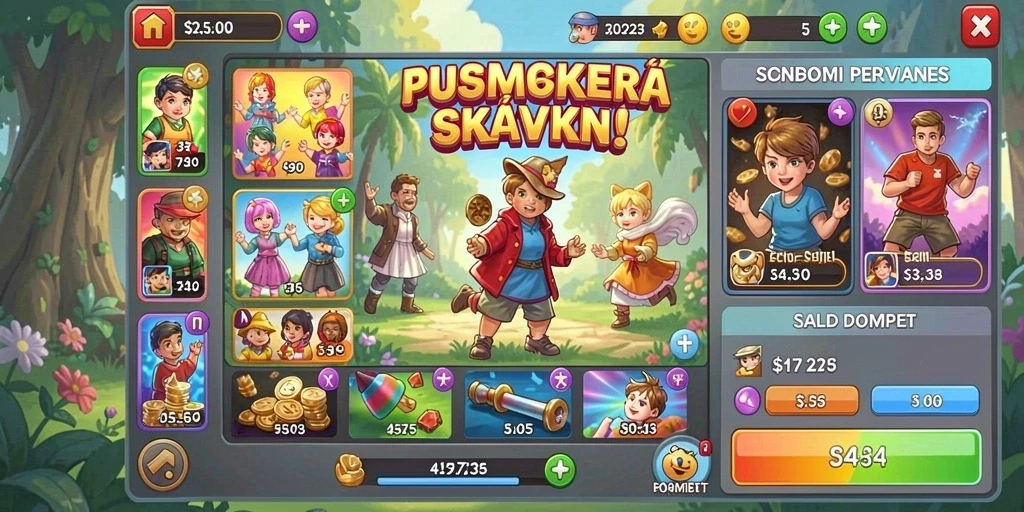 Tampilan antarmuka yang user-friendly dan menarik.