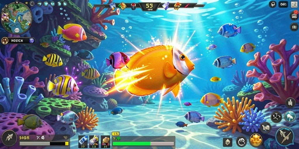 Tampilan awal aplikasi FUNGAME777 yang menarik.