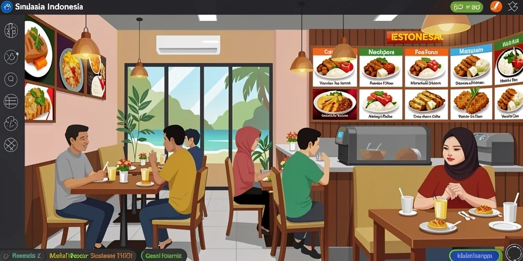 Tampilan antarmuka yang menarik dan mudah dinavigasi.