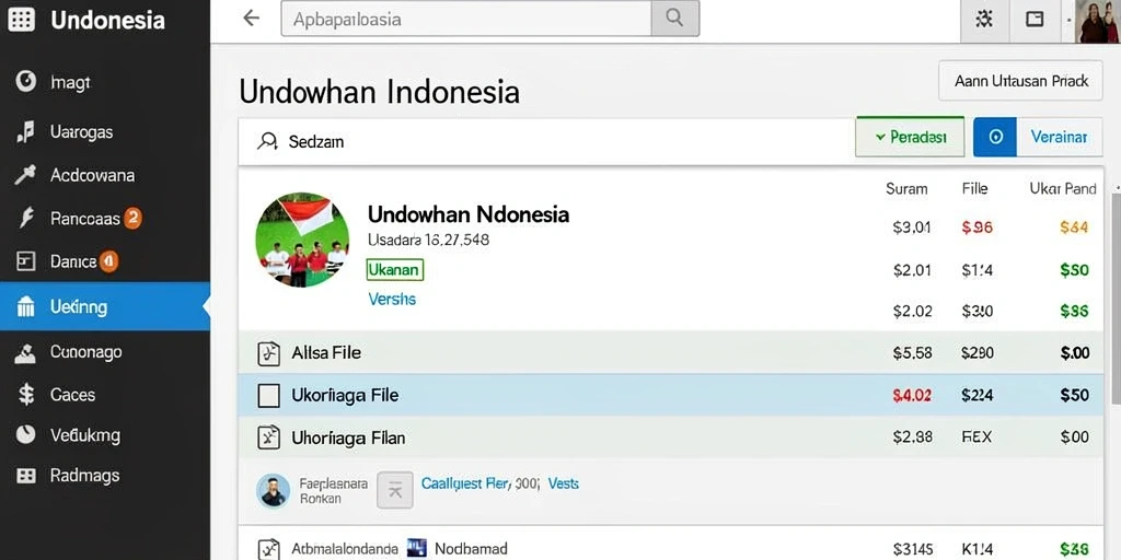 Tampilan antarmuka yang menarik dan mudah digunakan.