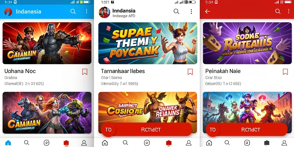 Tampilan slot yang menarik dan berwarna-warni.