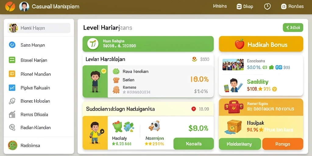 Tampilan antarmuka OVABET yang user-friendly.