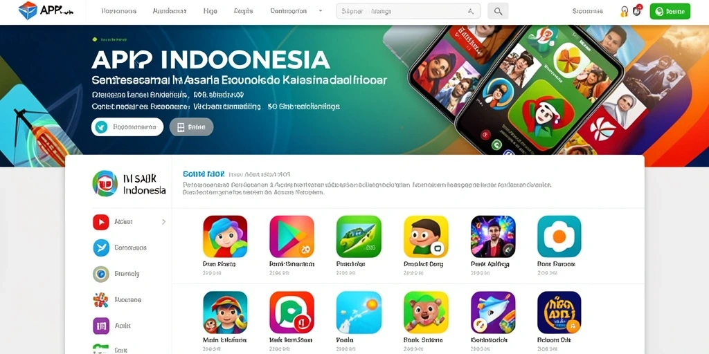 Tampilan awal yang menarik dan intuitif.