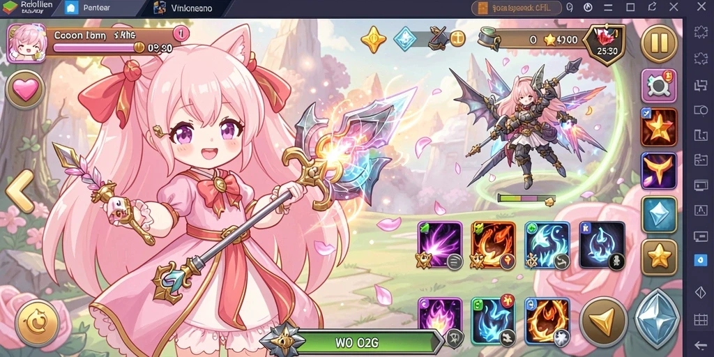 Screenshot pertama menampilkan tampilan antarmuka yang user-friendly.