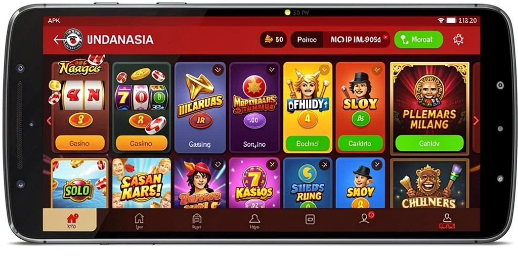 Tampilan antarmuka aplikasi yang user-friendly.