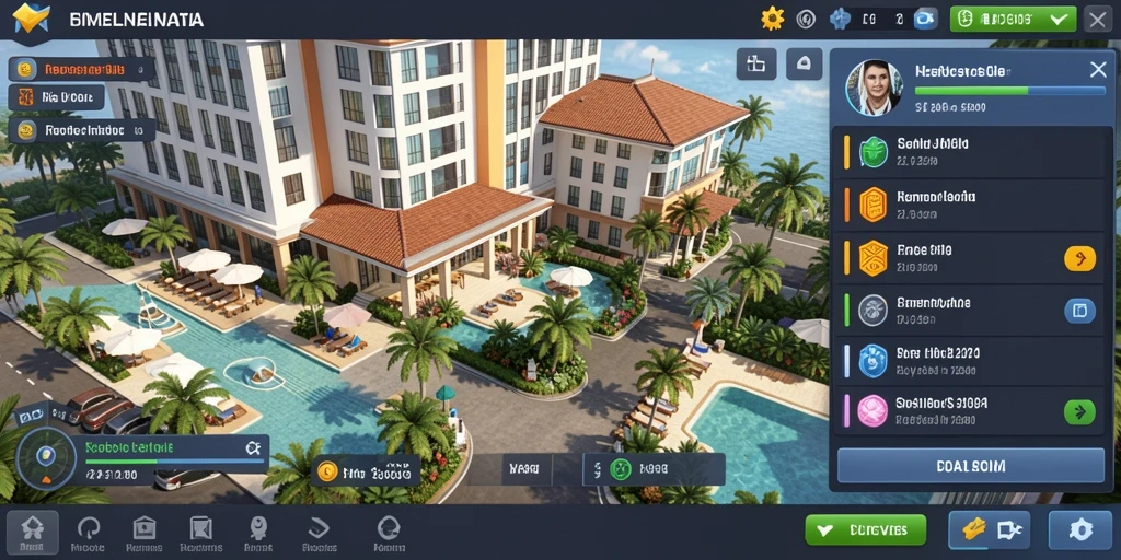 Tampilan permainan slot yang menarik dan modern.
